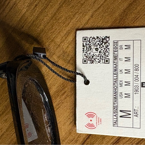 Nwt- zara- oval acetate sunglasses - Picture 5 of 7